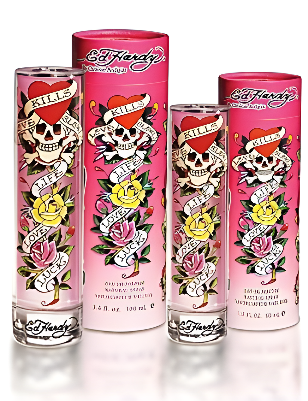 Ed Hardy Women's EDT by Christian Audigier perfume bottle