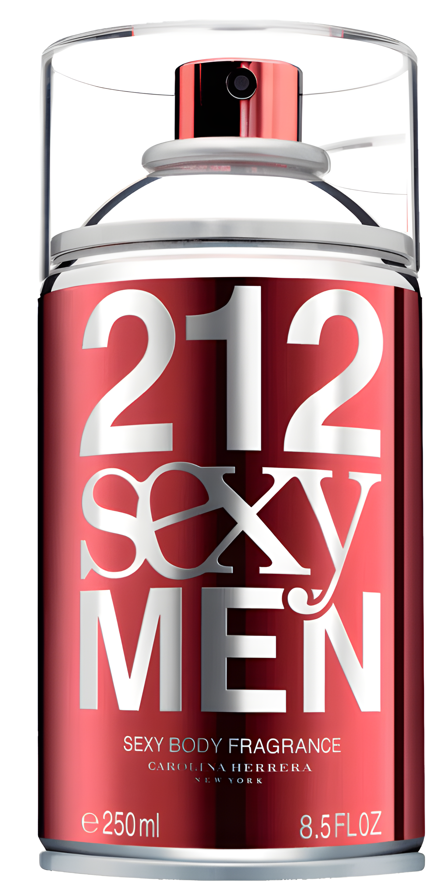 212 Sexy Men Body Spray by Carolina Herrera perfume bottle