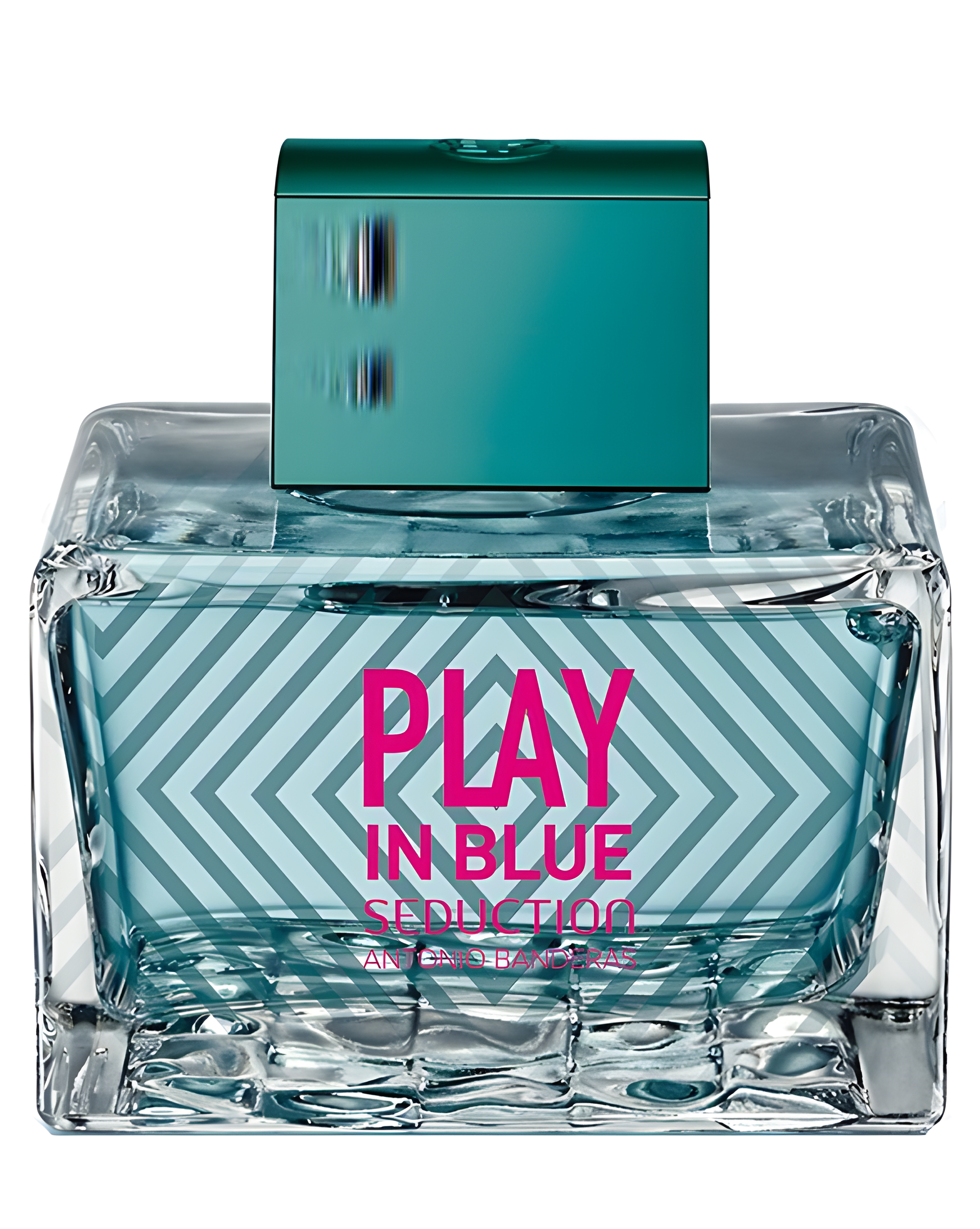 Play in Blue Seduction for Women by Antonio Banderas perfume bottle