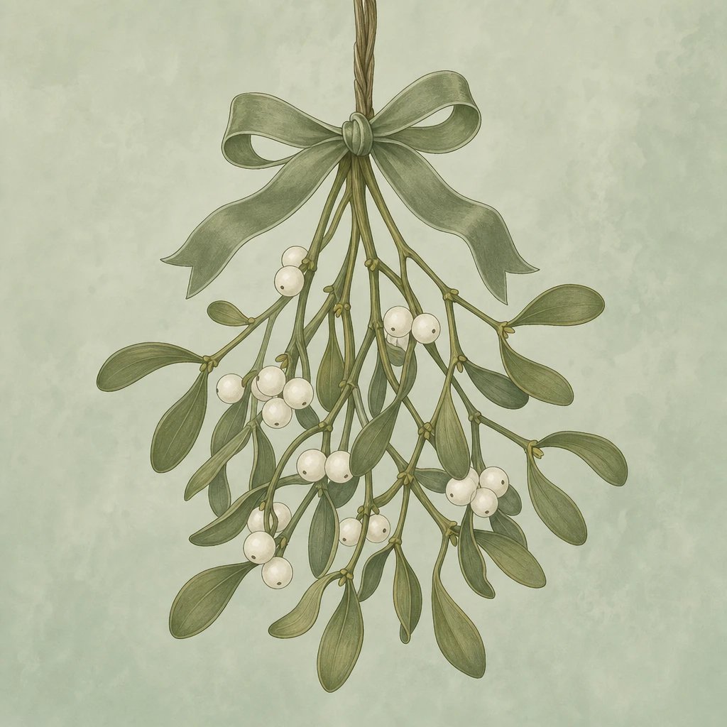 Picture of Mistletoe note