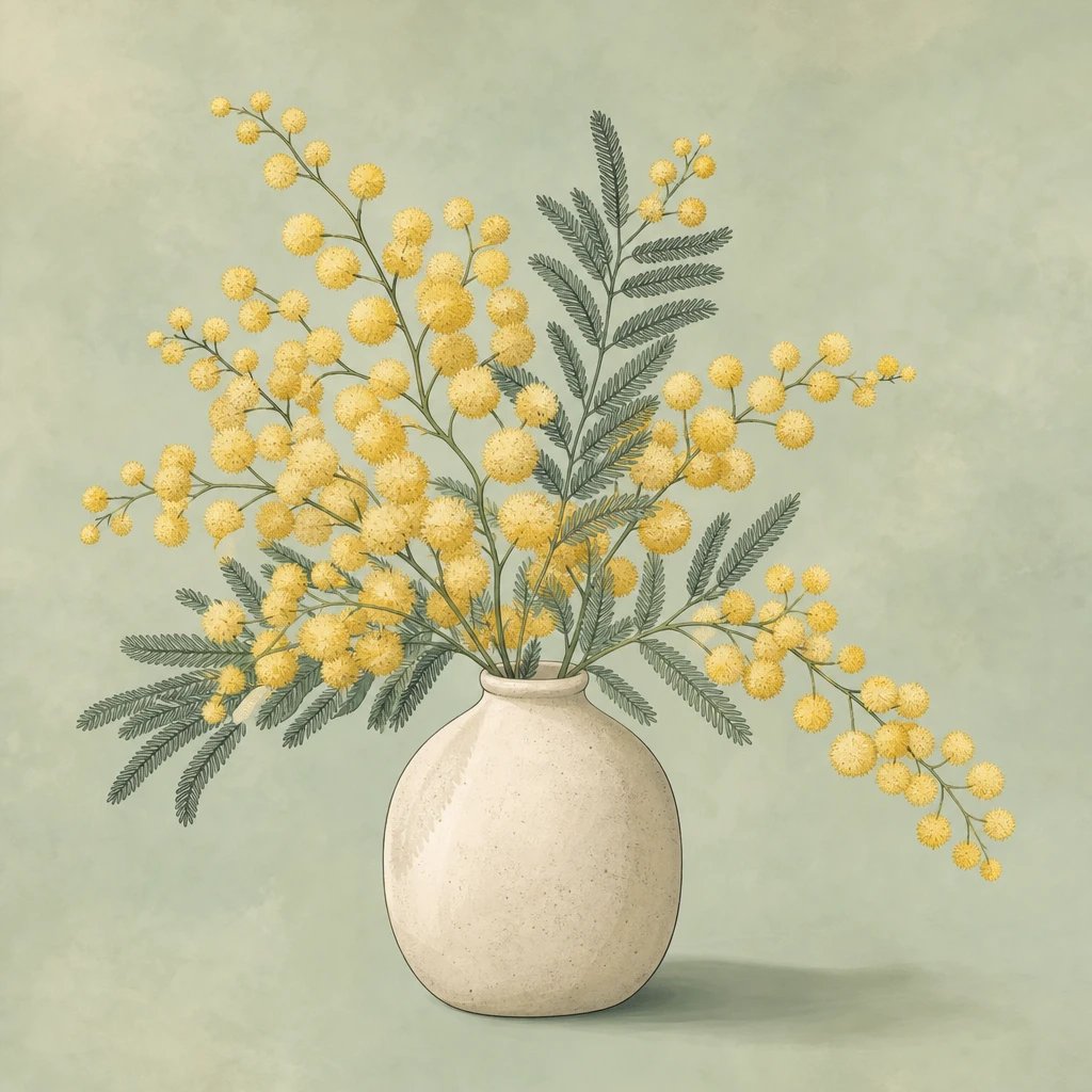 Picture of Mimosa note