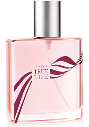 True Life by Avon perfume bottle
