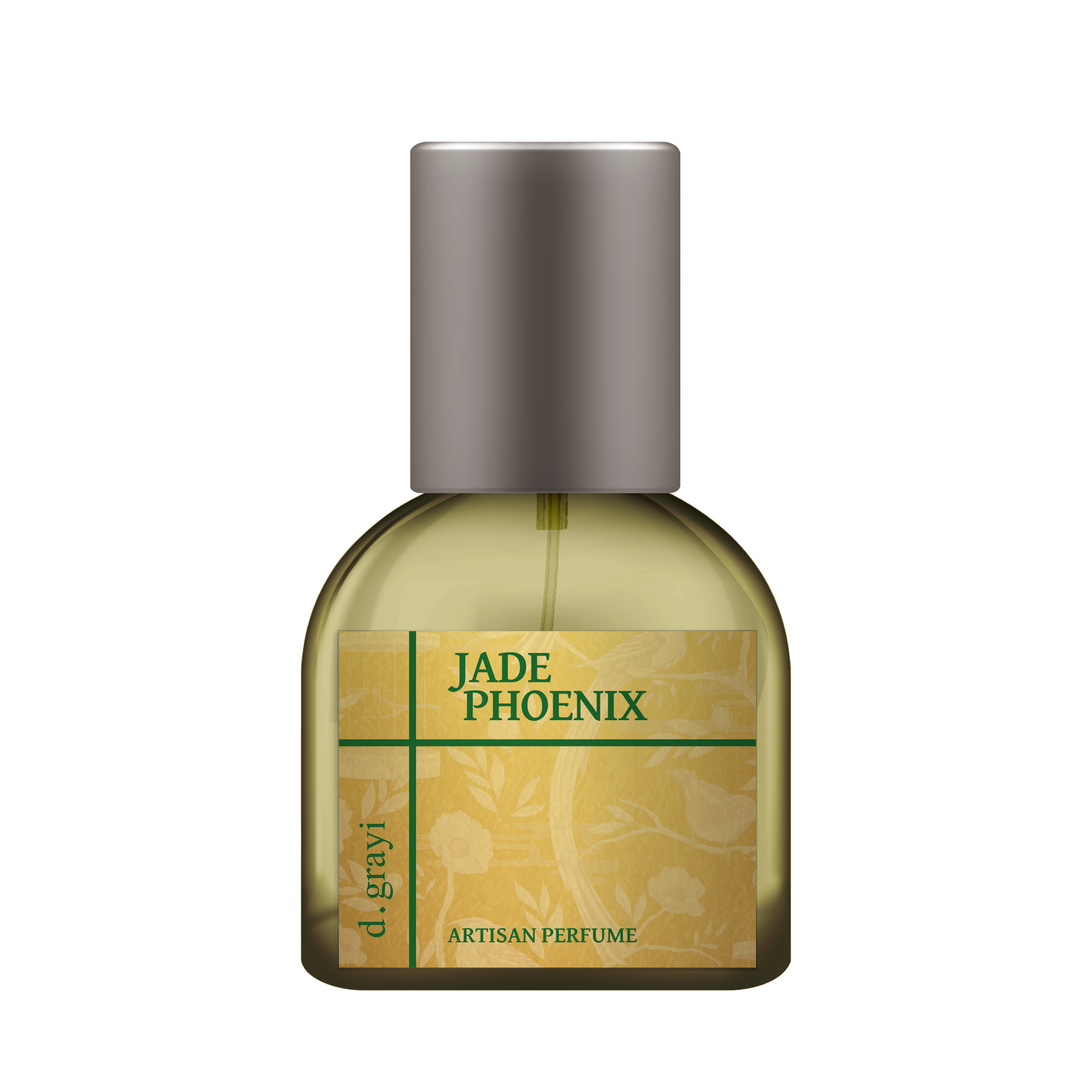 Jade Phoenix by d.grayi perfume bottle