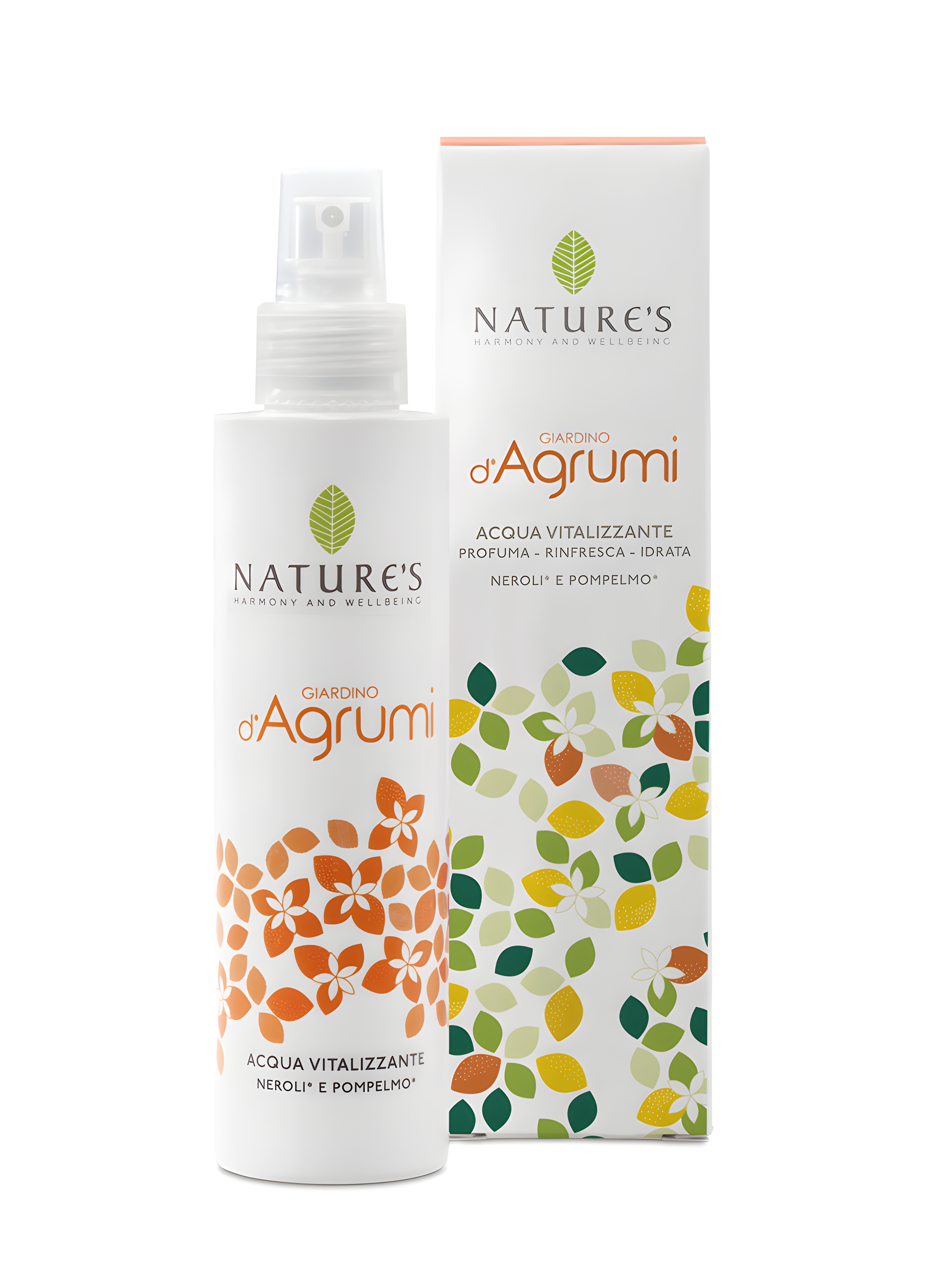 Acqua Vitalizzante Giardino d'Agrumi by Nature's perfume bottle