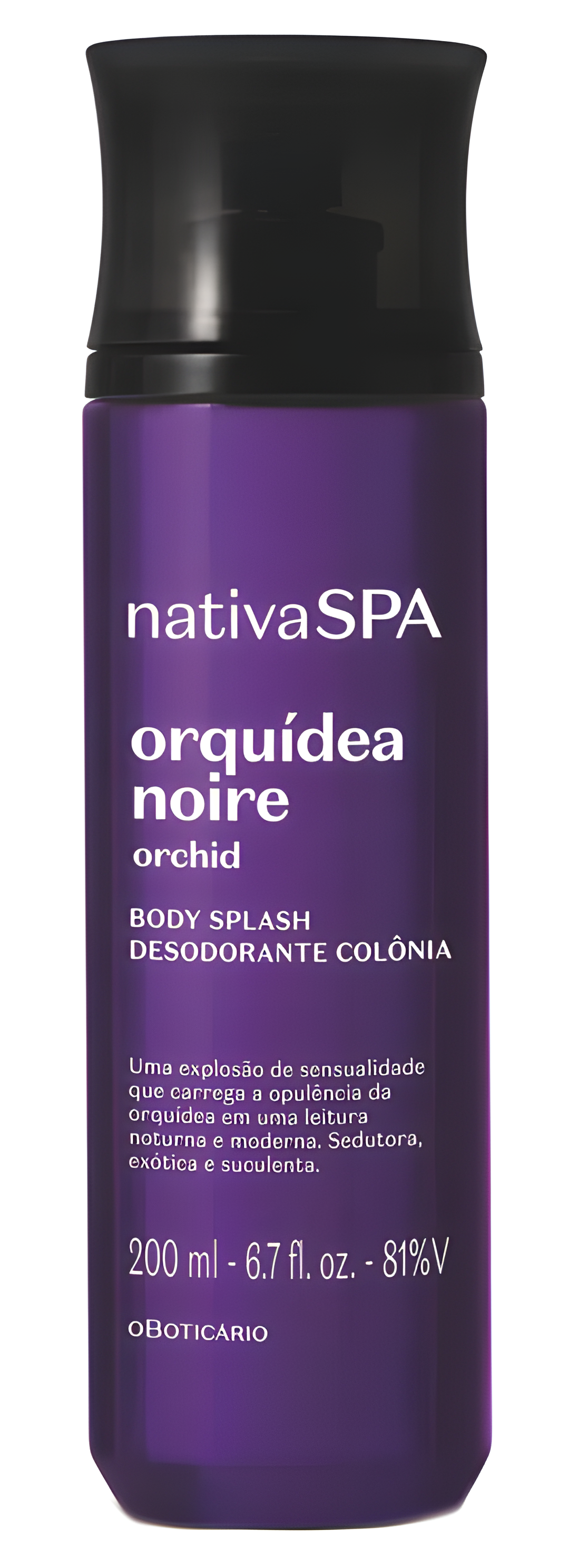 Orquídea Noire by O Boticário perfume bottle