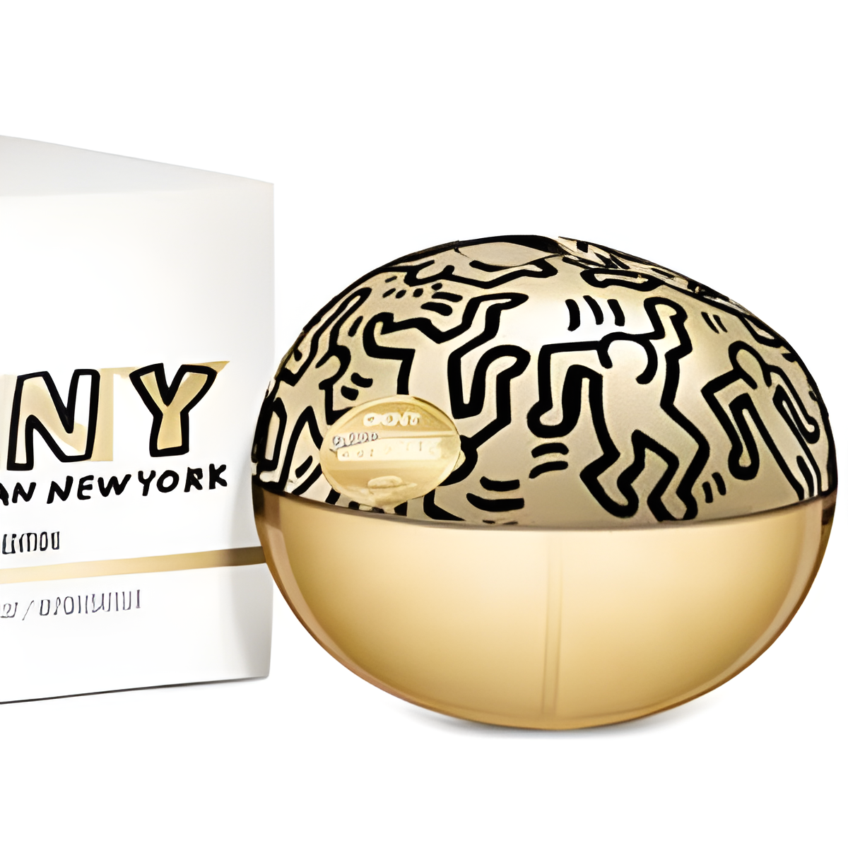 DKNY Golden Delicious Art by Donna Karan perfume bottle