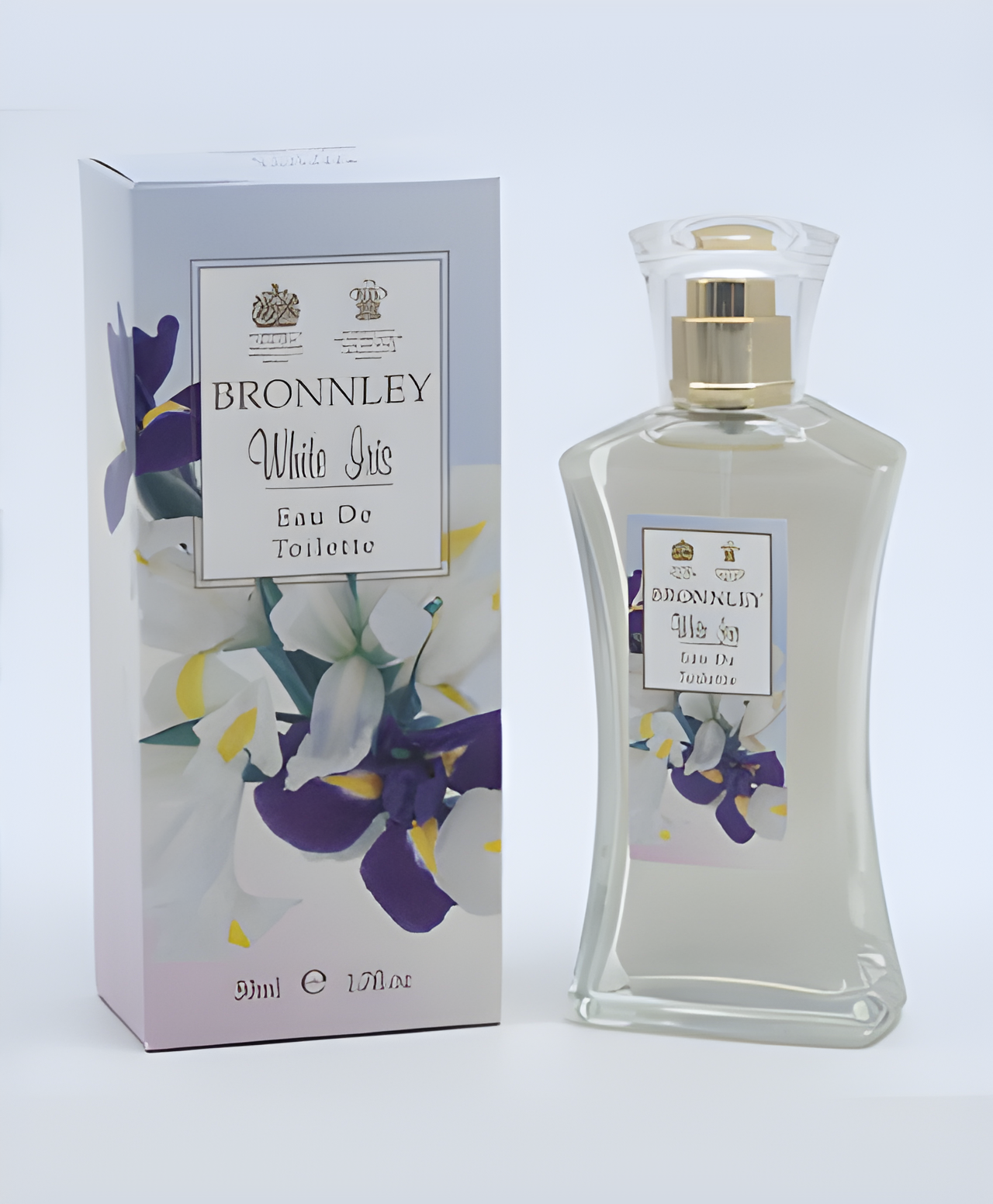 White Iris by Bronnley perfume bottle