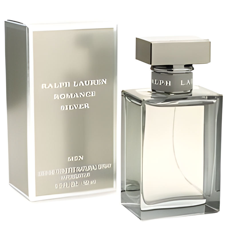 Romance Silver by Ralph Lauren perfume bottle