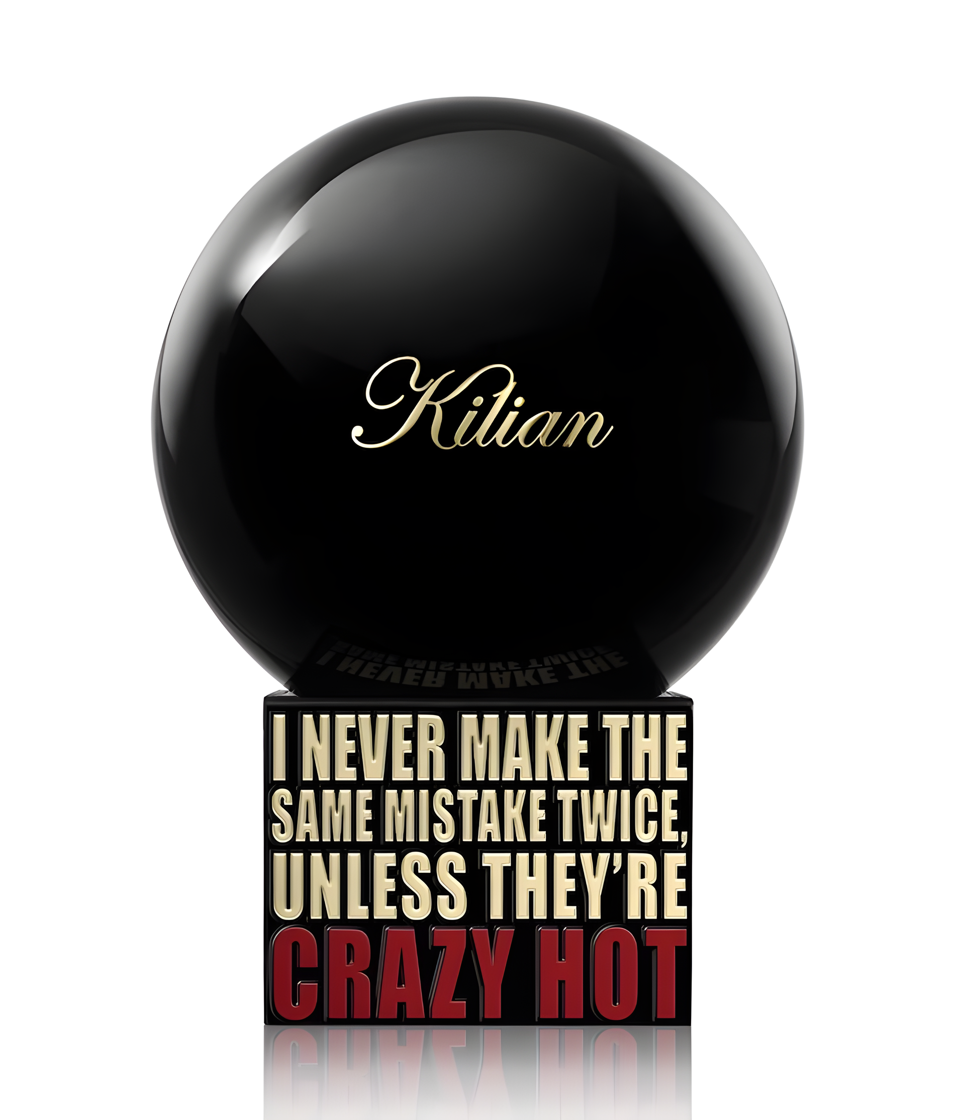 I Never Make the Same Mistake Twice, Unless They're Crazy Hot by By Kilian perfume bottle