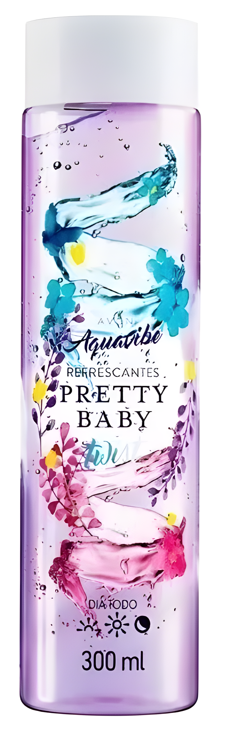 Aquavibe Pretty Baby Twist by Avon perfume bottle