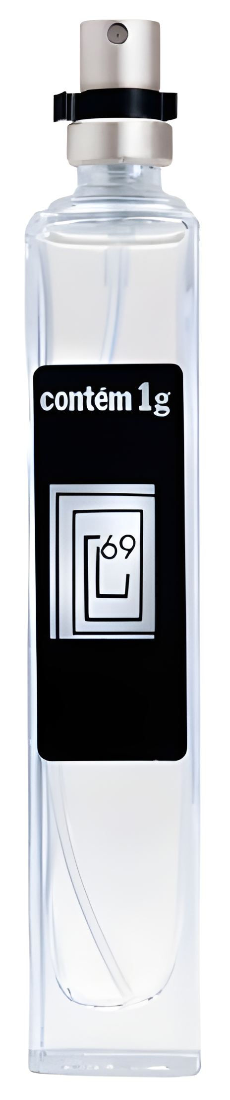 69 by Contém 1g perfume bottle