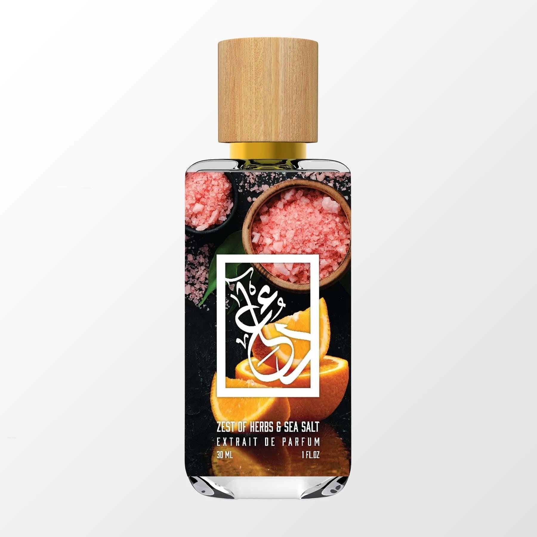 Zest of Herbs & Sea Salt by The Dua Brand perfume bottle