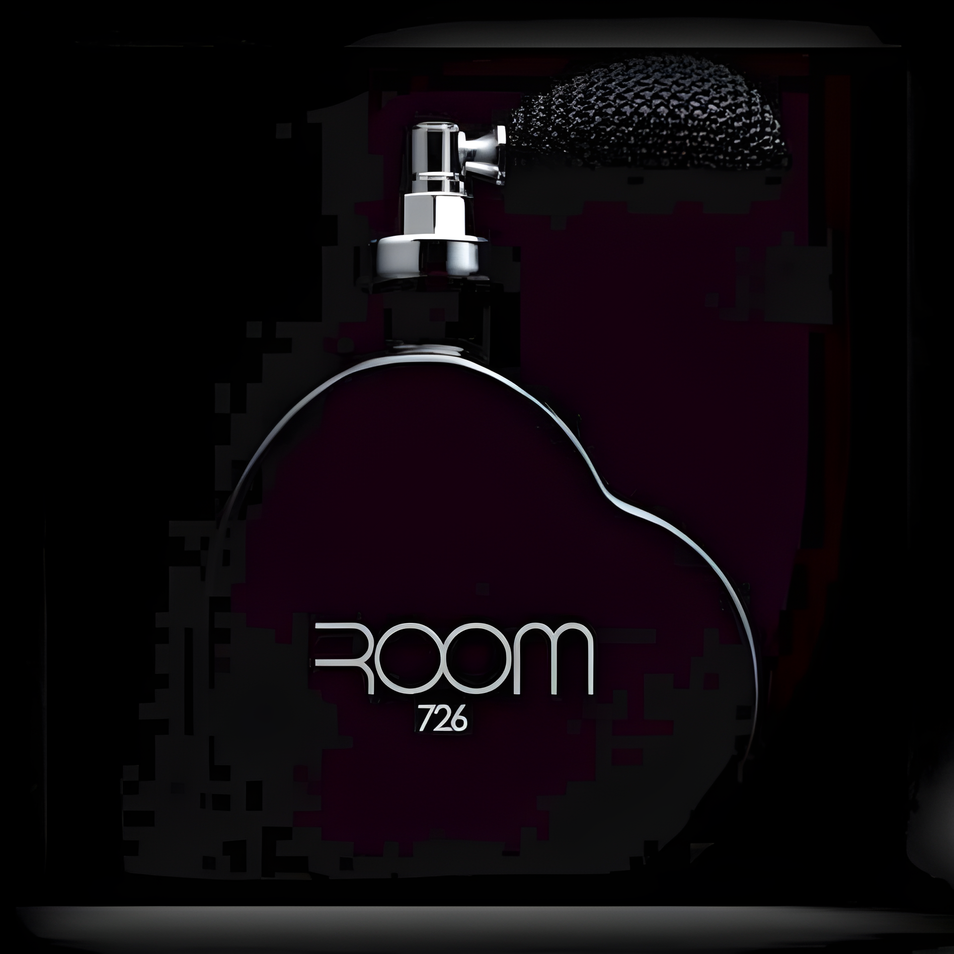 Room 726 Black by Rubino Cosmetics perfume bottle