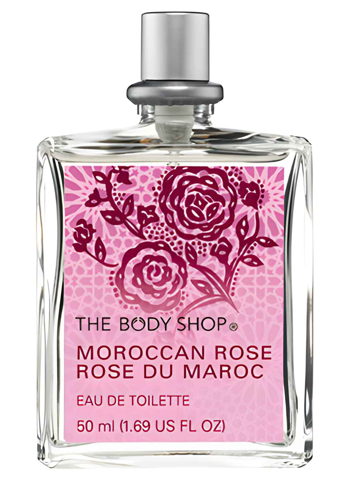 Moroccan Rose by The Body Shop perfume bottle