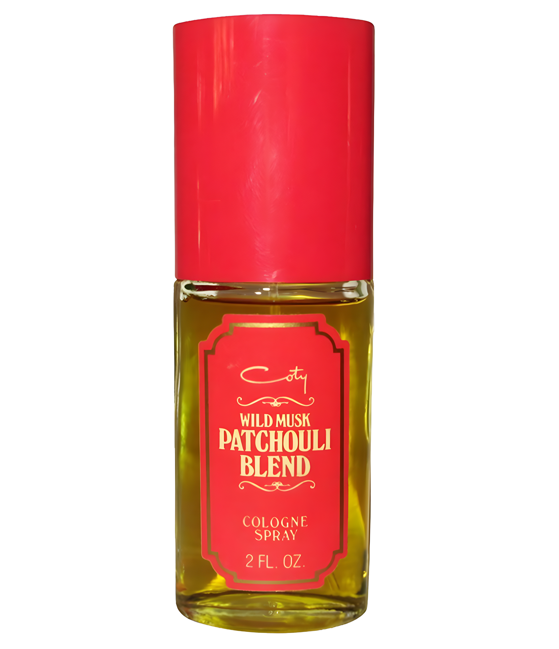 WIld Musk Patchouli Blend by Coty perfume bottle