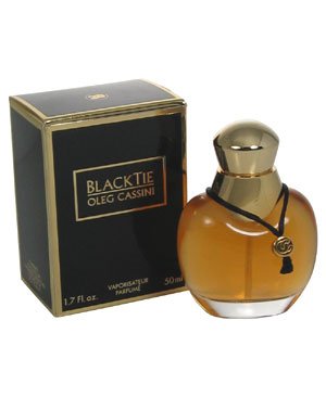 Black Tie by Oleg Cassini perfume bottle