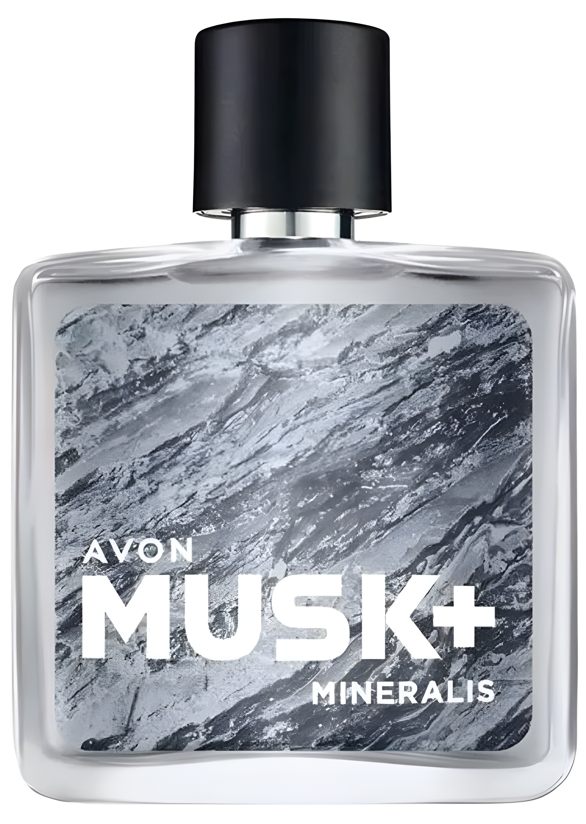Musk + Mineralis by Avon perfume bottle