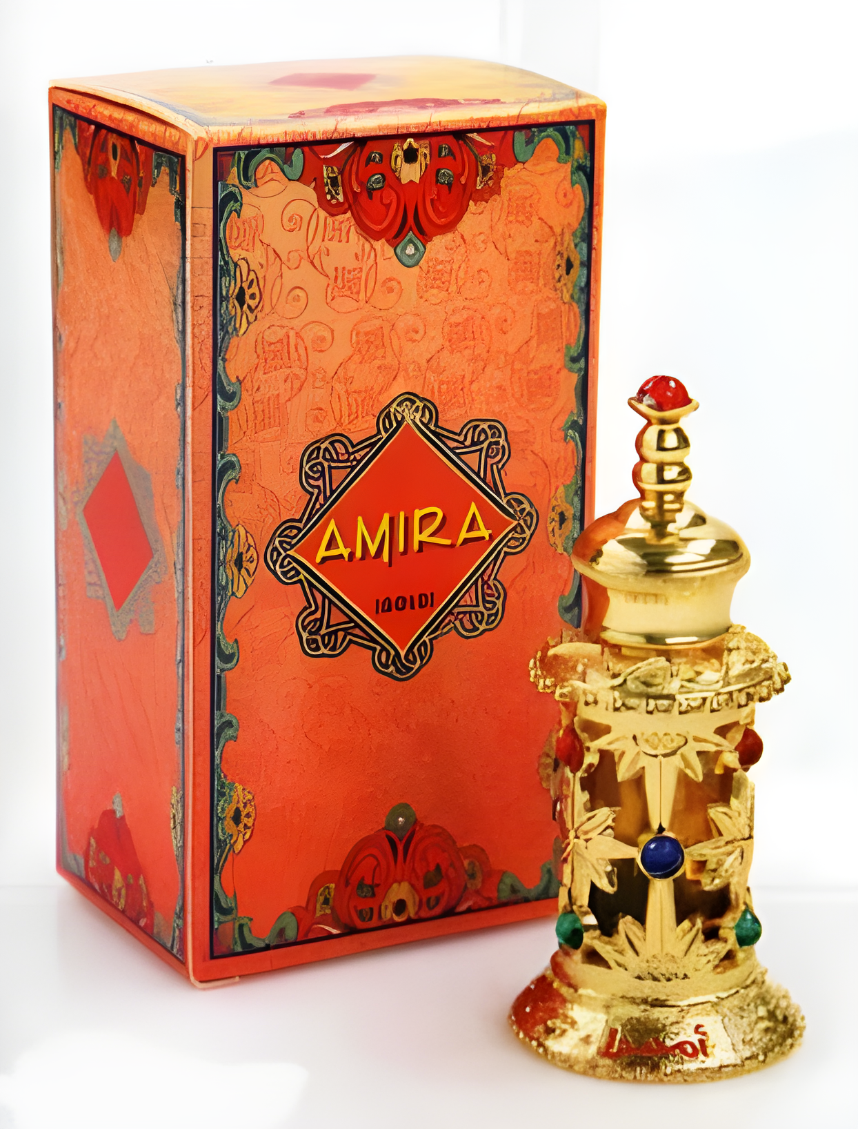 Amira Gold by Al Haramain Perfumes perfume bottle
