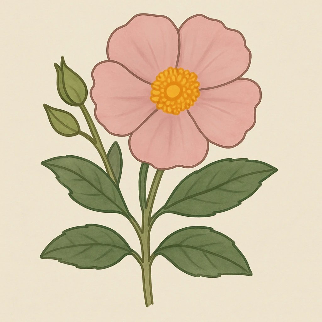Picture of Rock Rose note