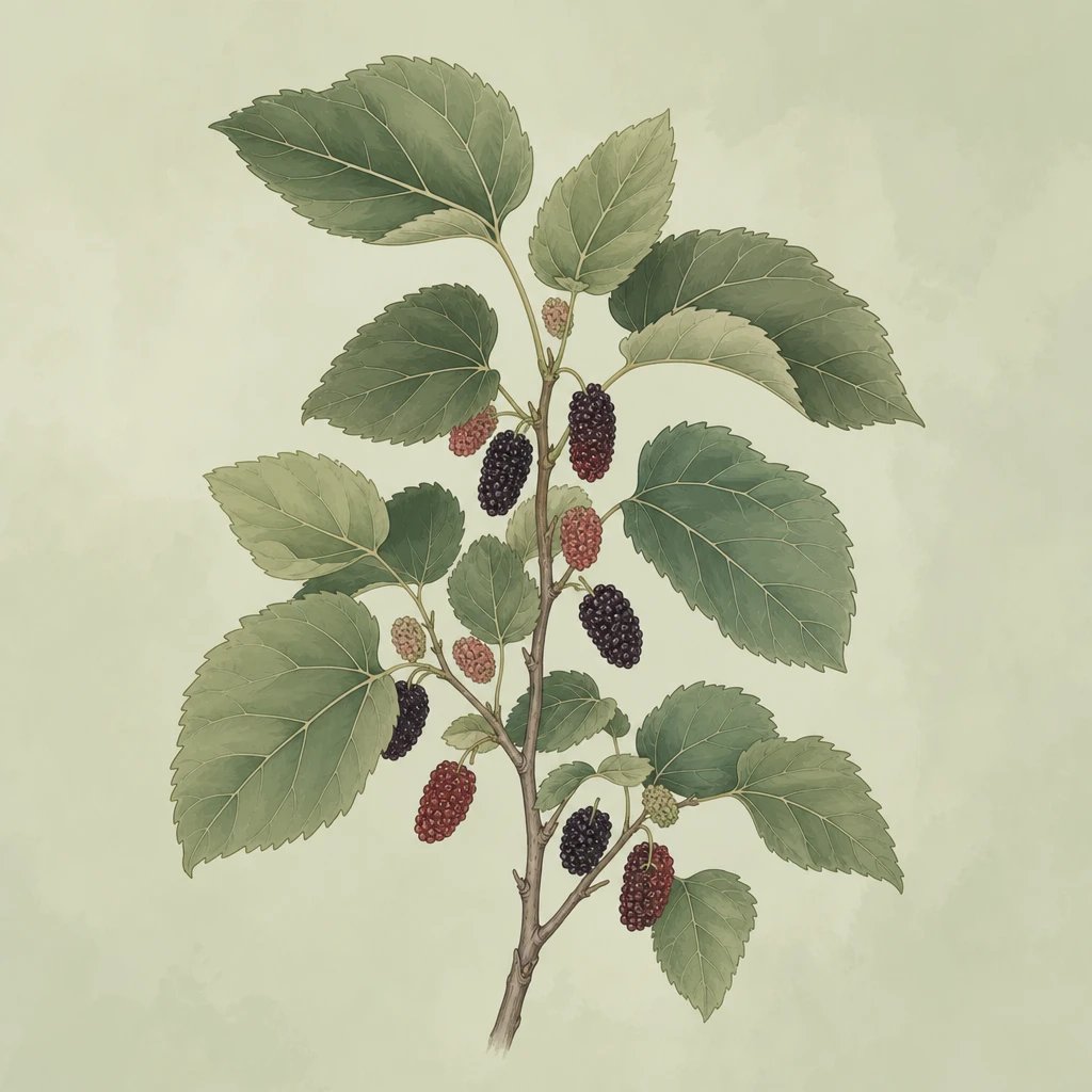 Picture of Mulberry plant note