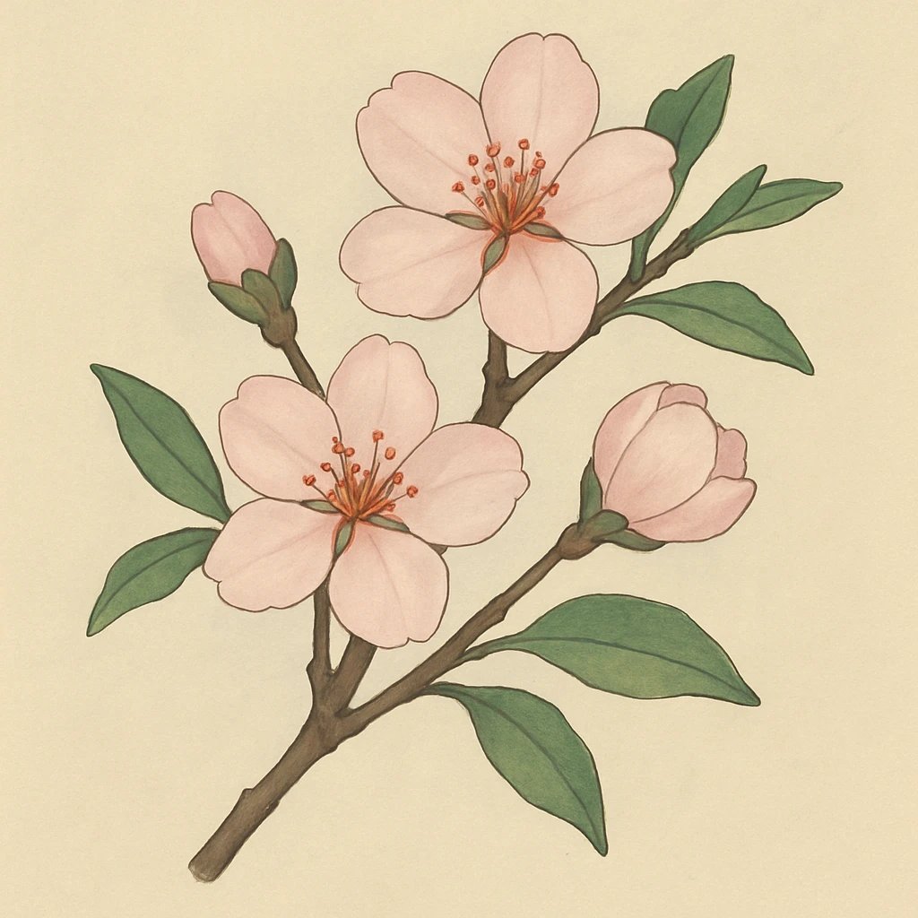 Picture of Almond Blossom note