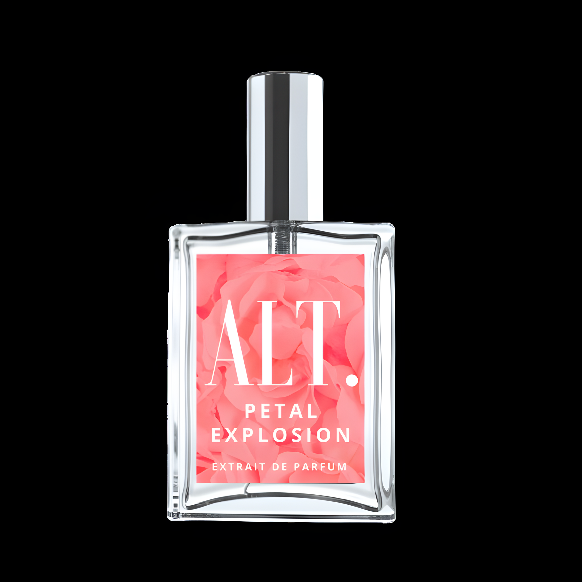 Petal Explosion by ALT. Fragrances perfume bottle