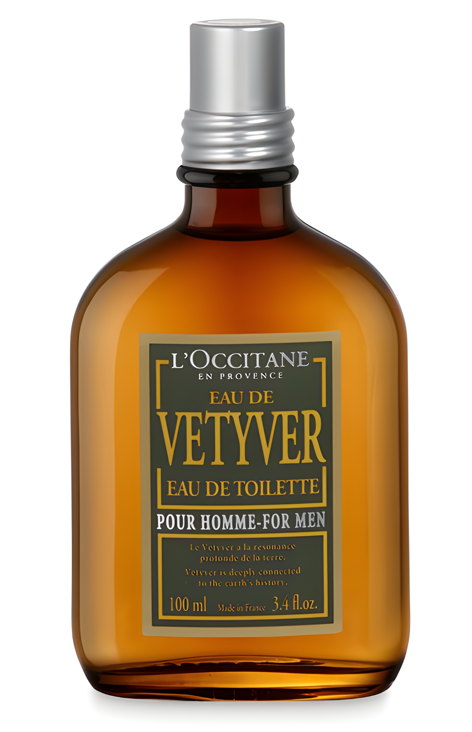 Eau de vétyver by L'Occitane en Provence perfume bottle