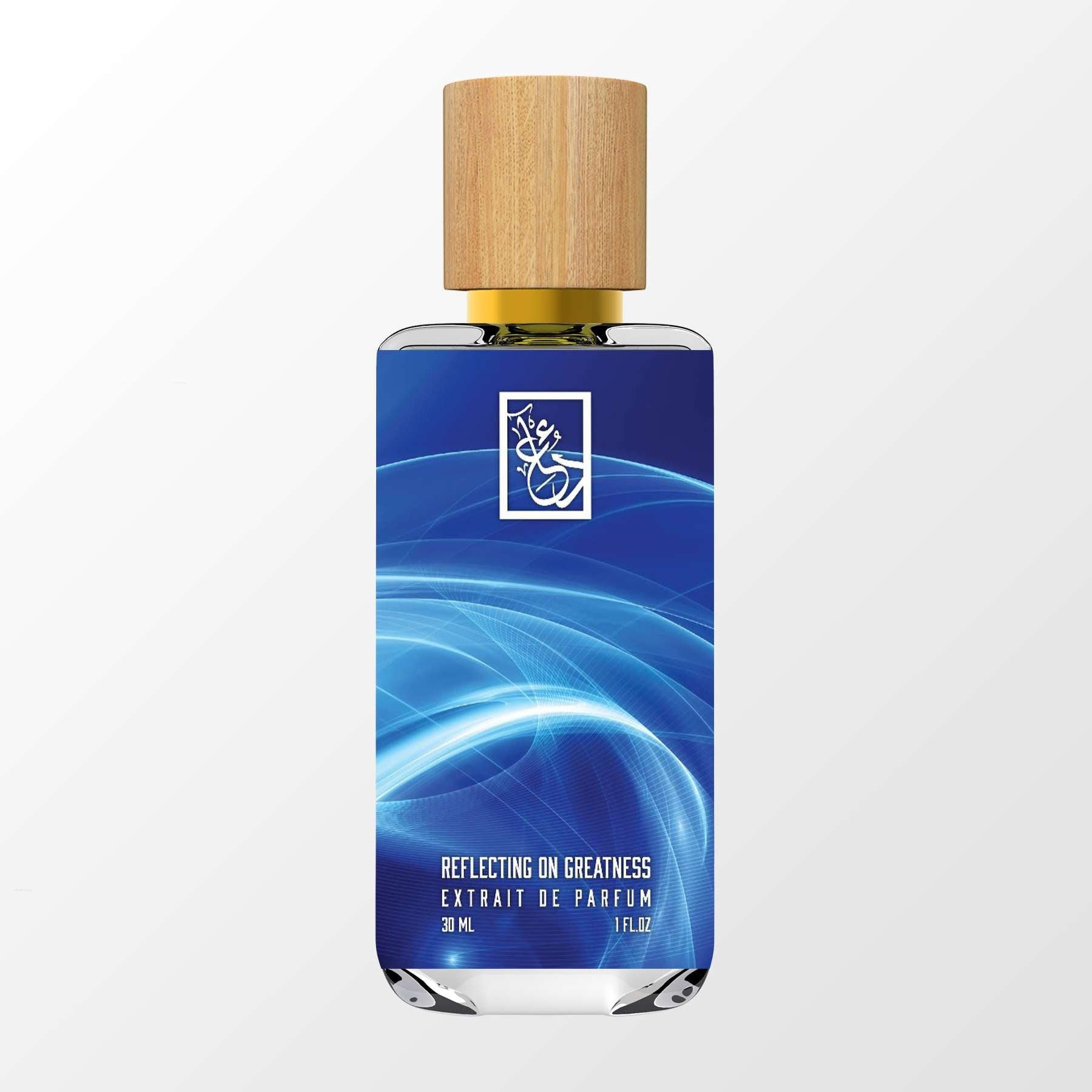 Reflecting on Greatness by The Dua Brand perfume bottle