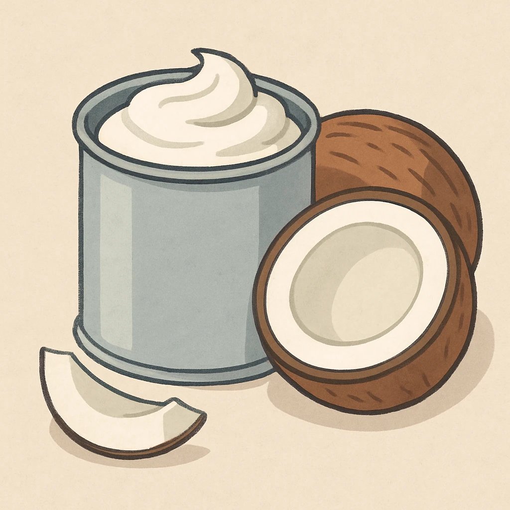 Picture of Coconut cream note