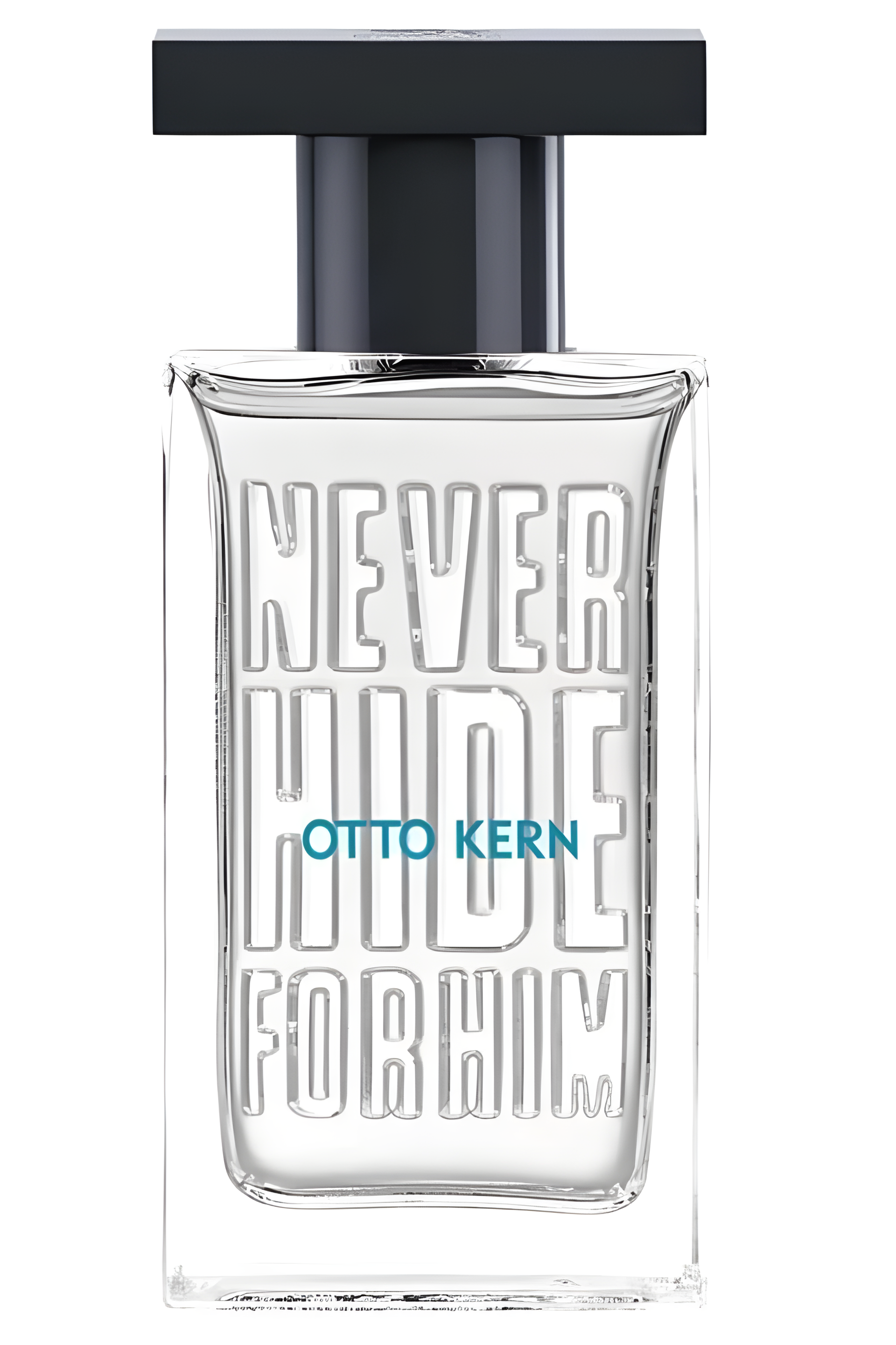 Never Hide for Him by Otto Kern perfume bottle