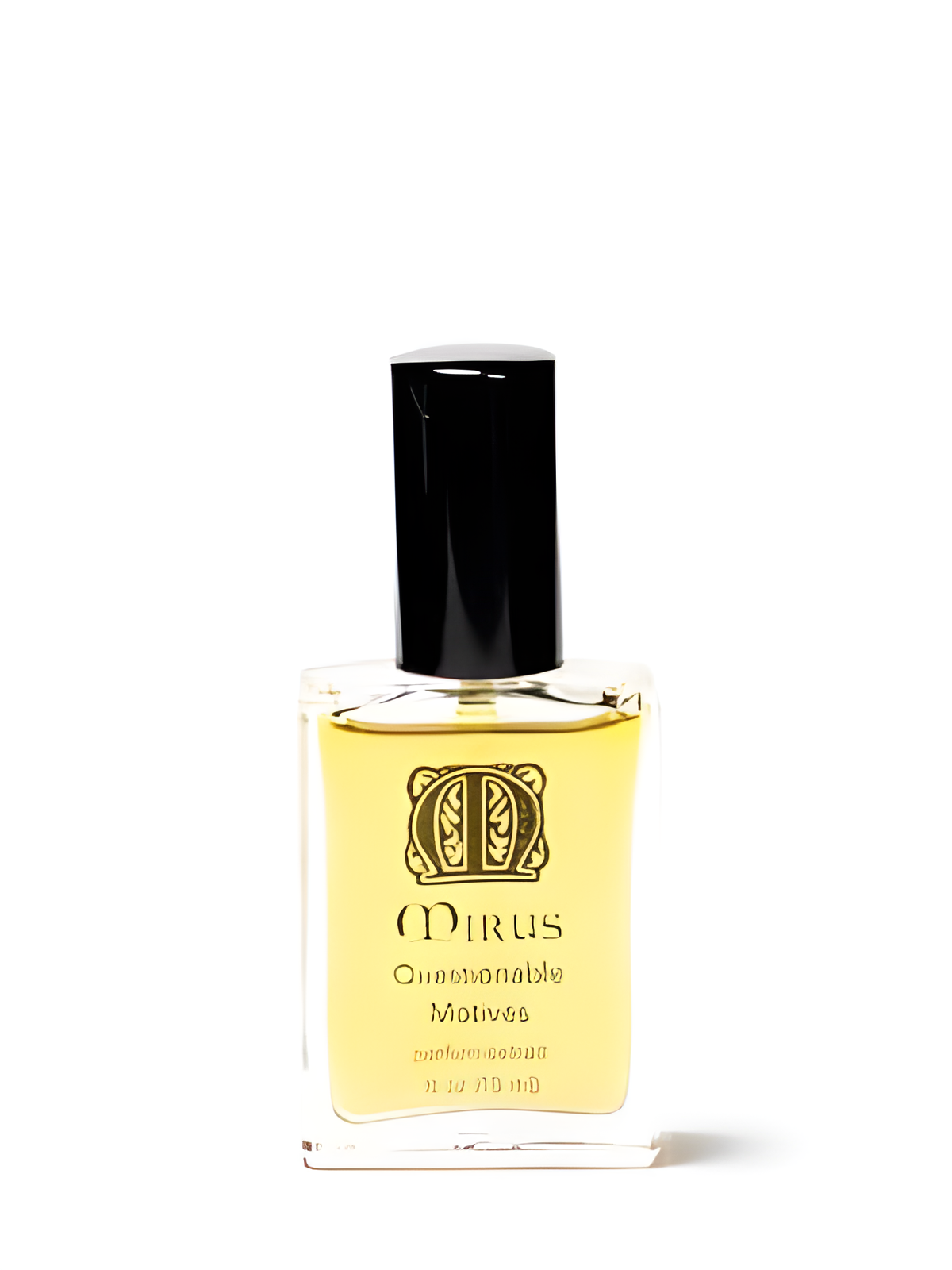 Questionable Motives by Mirus Fine Fragrance perfume bottle
