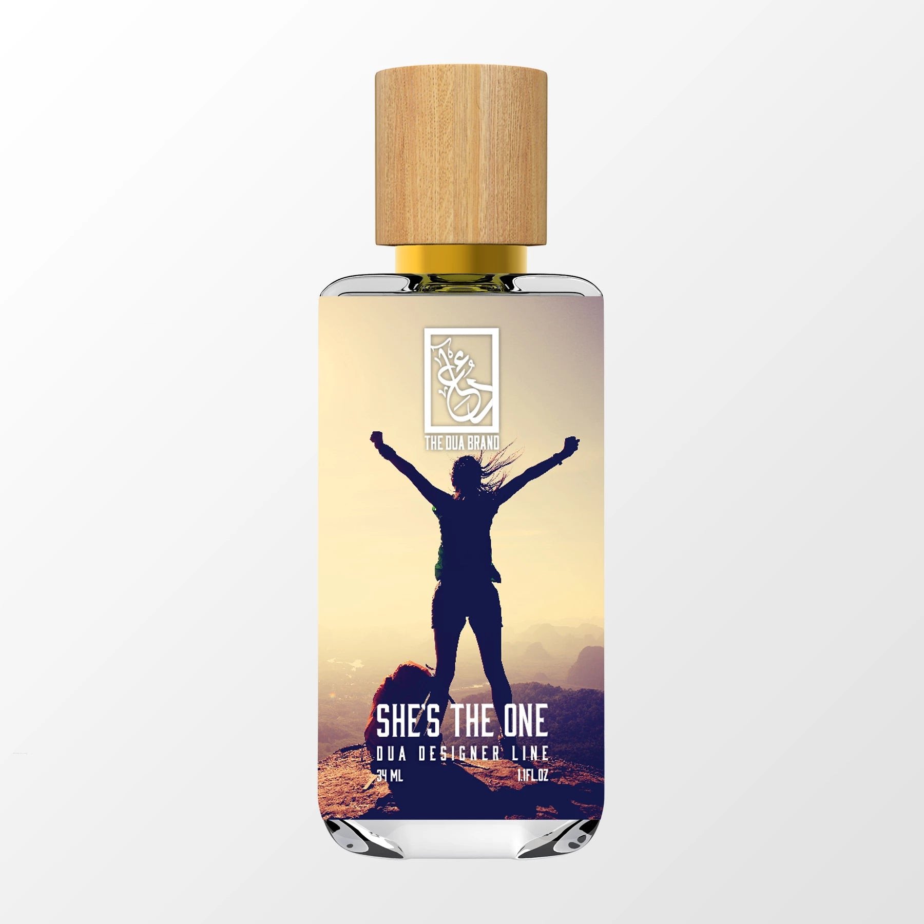 She's the One by The Dua Brand perfume bottle