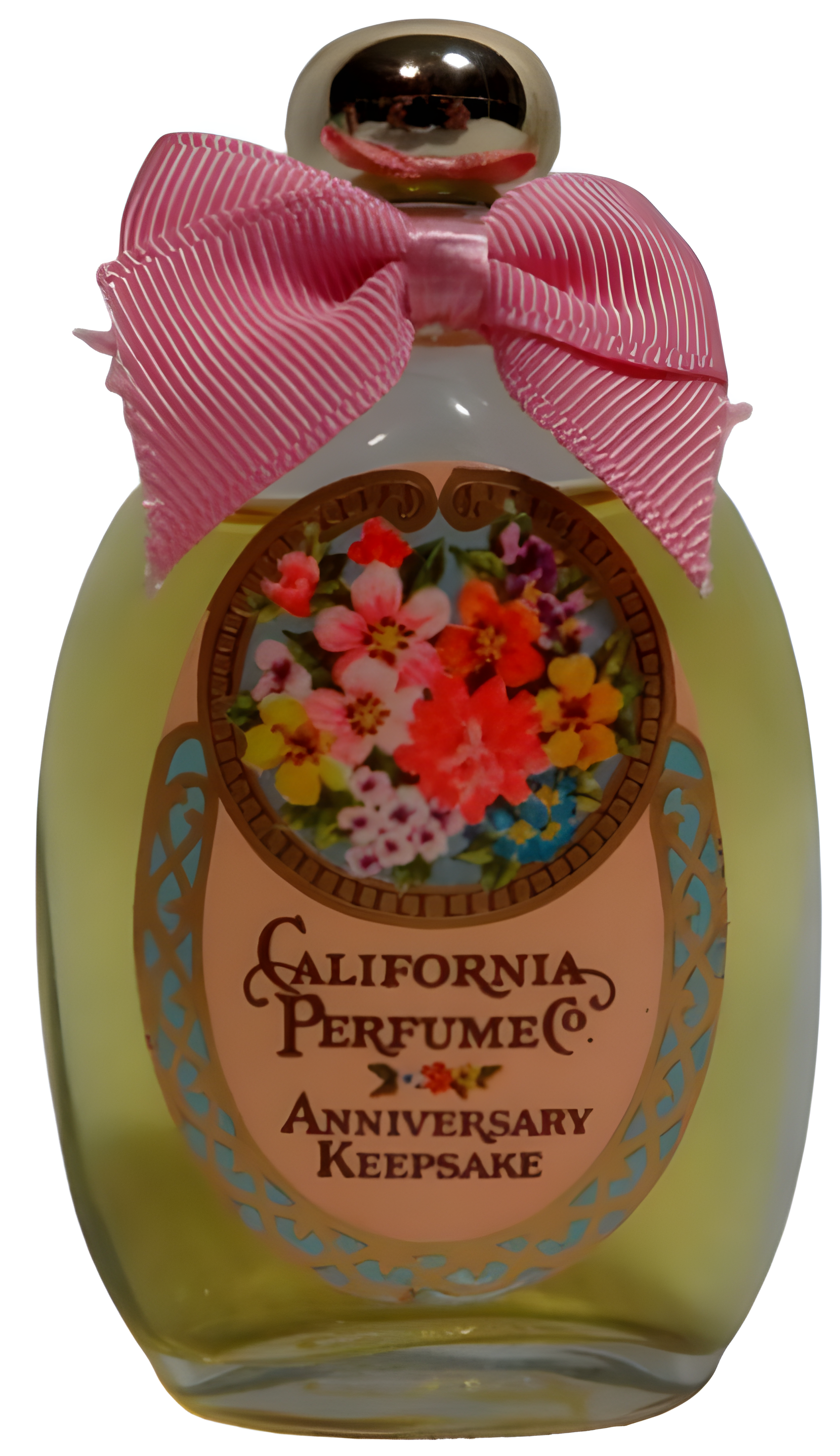 California Anniversary Keepsake by Avon perfume bottle