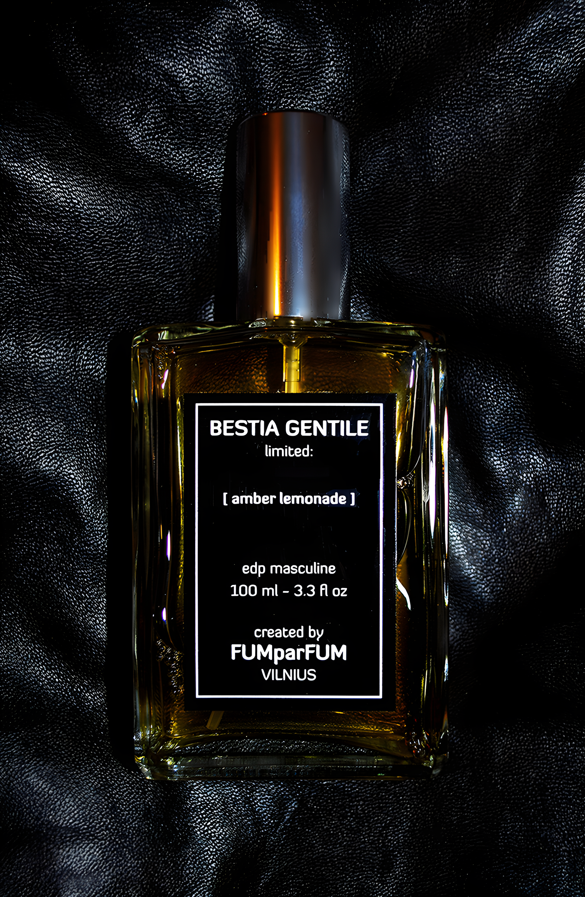BESTIA GENTILE: Amber Lemonade by FUMparFUM perfume bottle