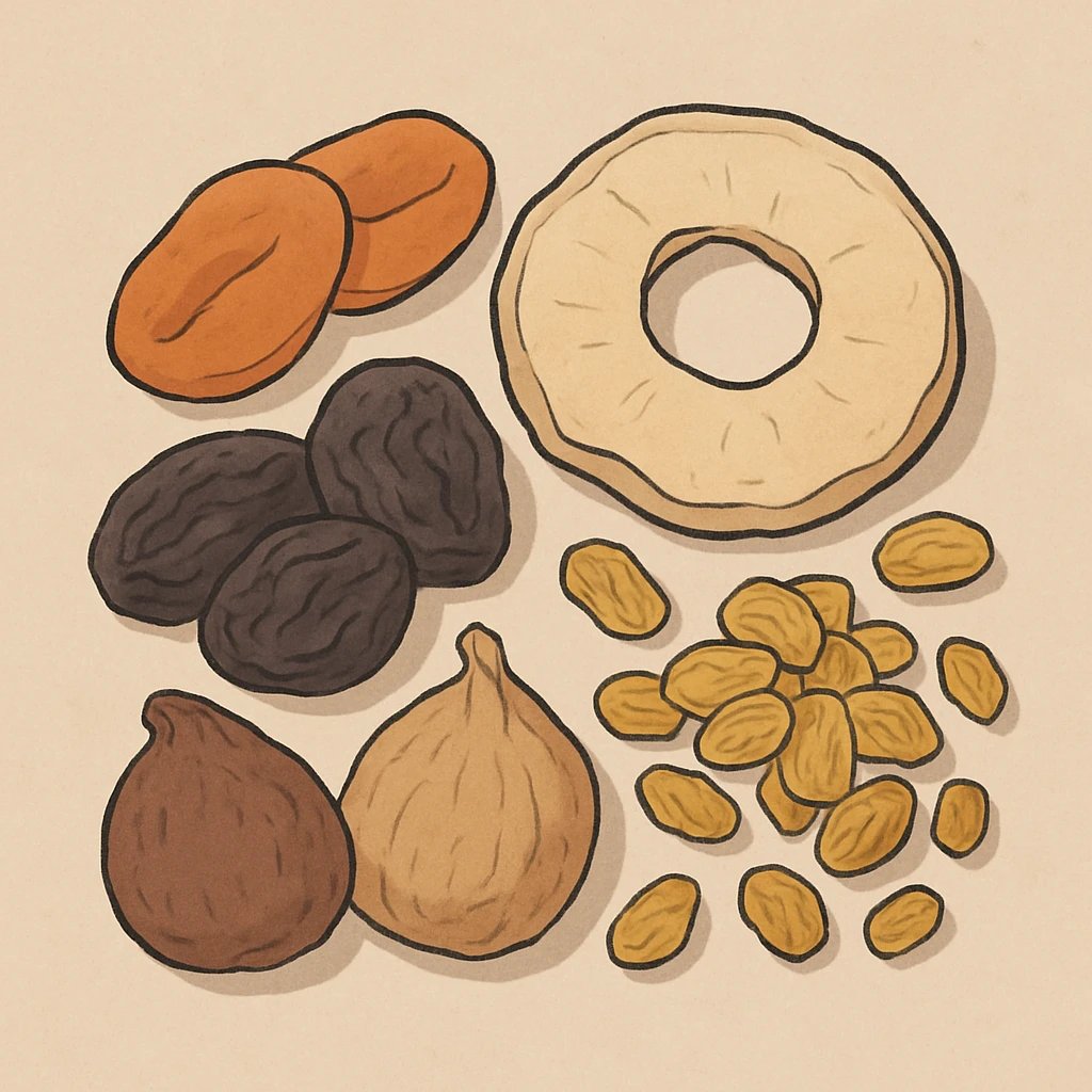 Picture of Dried Fruits note
