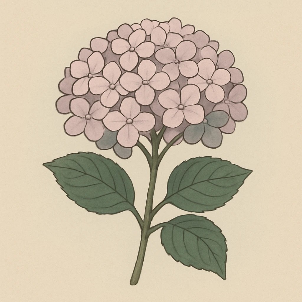 Picture of Hortensia note