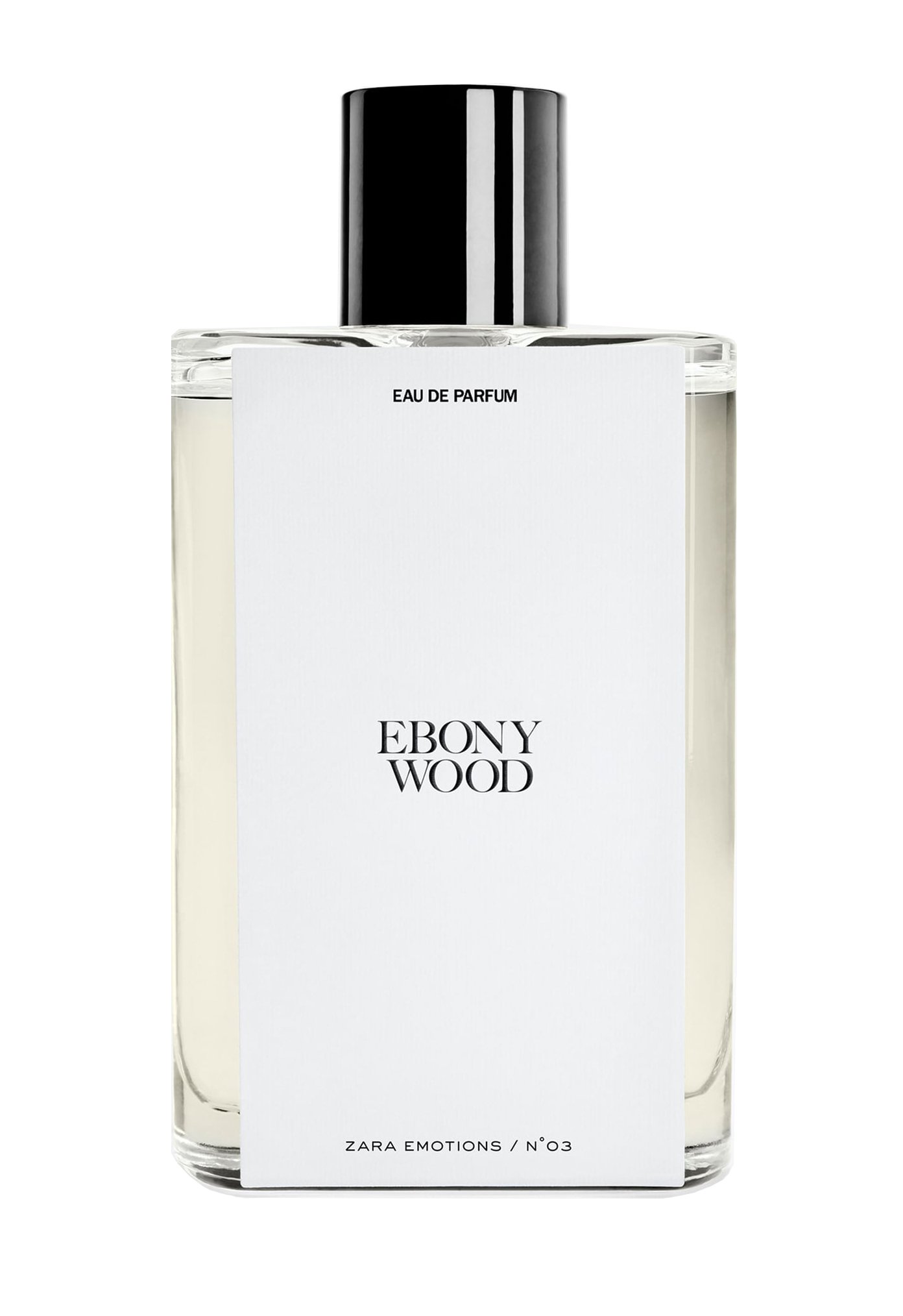 Ebony Wood by Zara perfume bottle