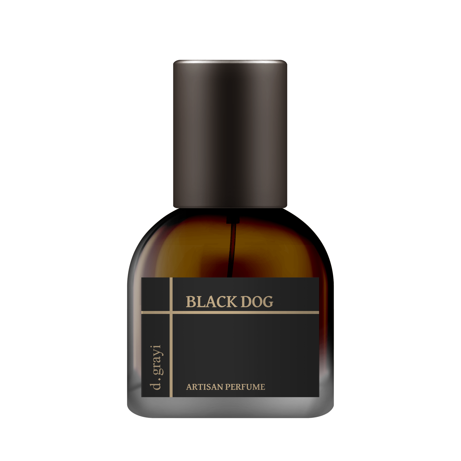 Black Dog by d.grayi perfume bottle