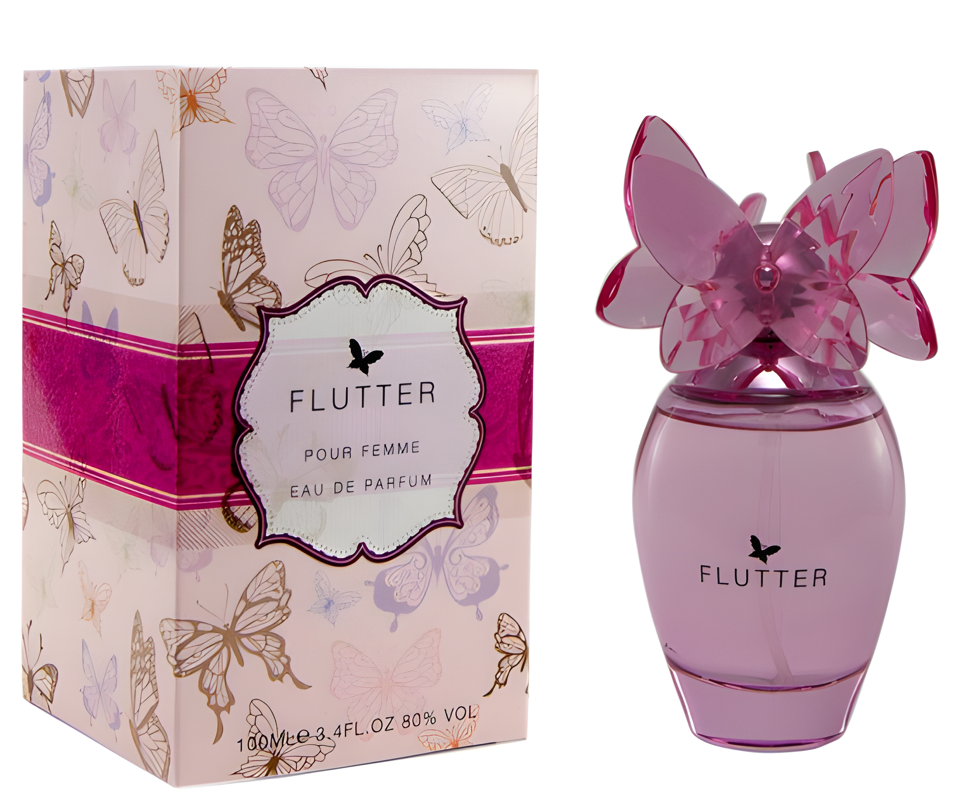 Flutter by Laurelle London perfume bottle
