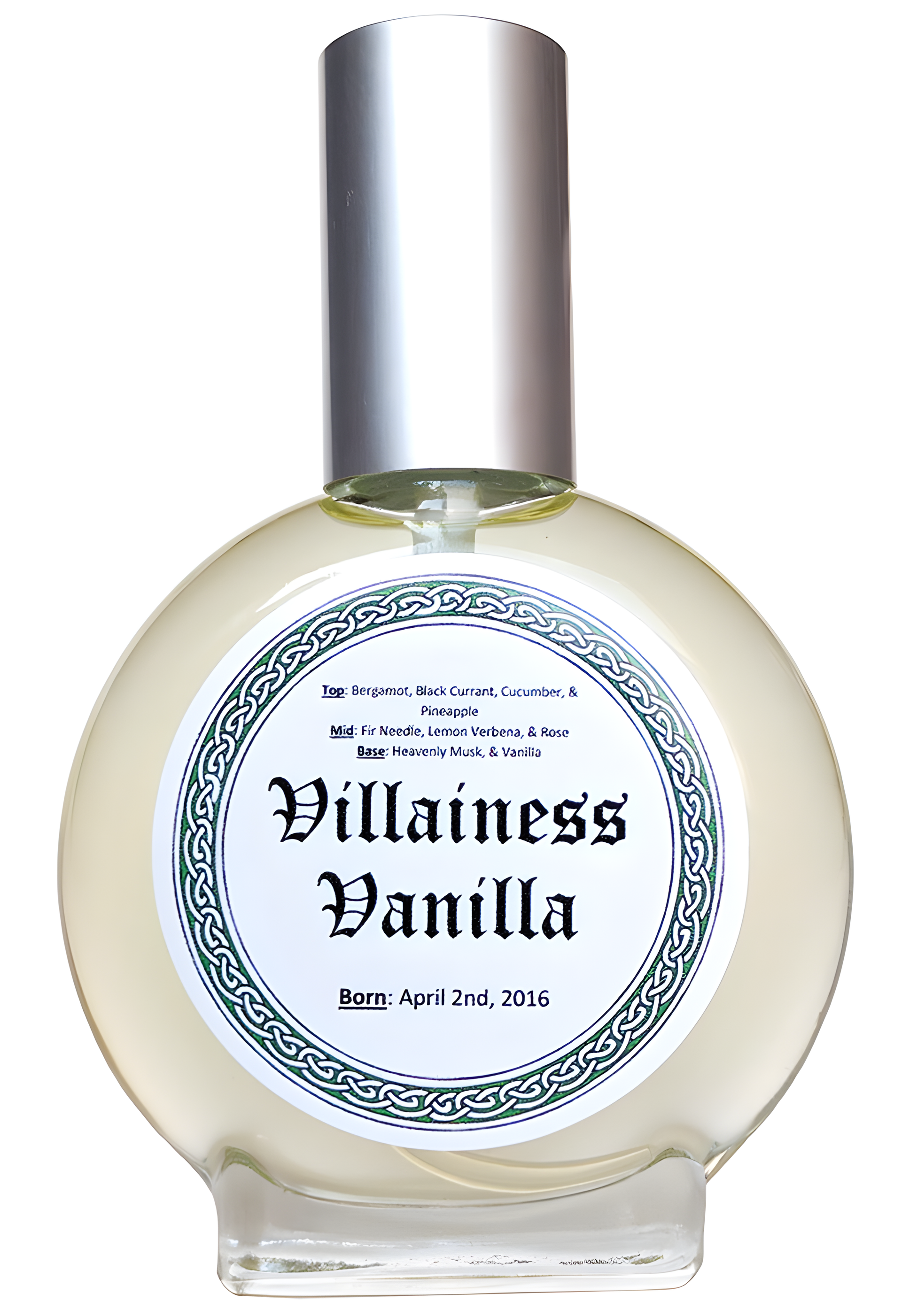 Villainess Vanilla by Gallagher Fragrances perfume bottle