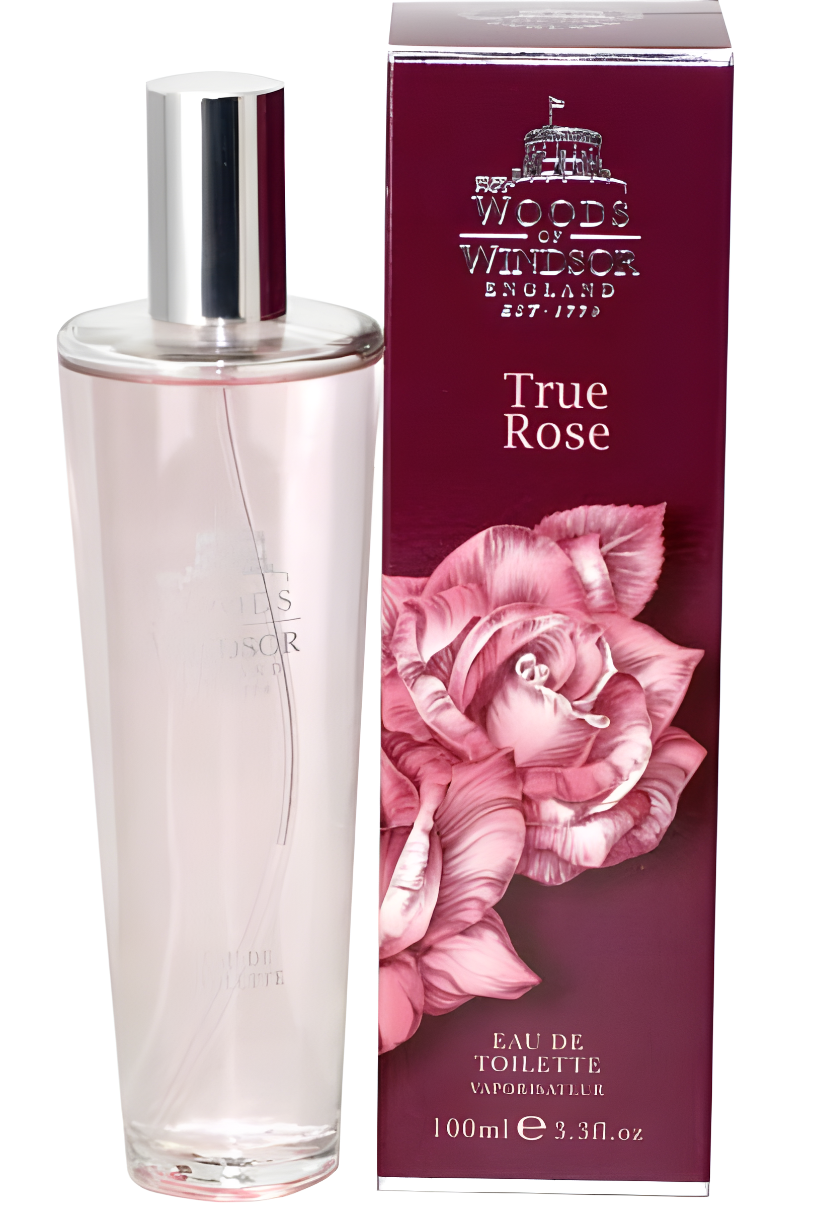 True Rose by Woods of Windsor perfume bottle
