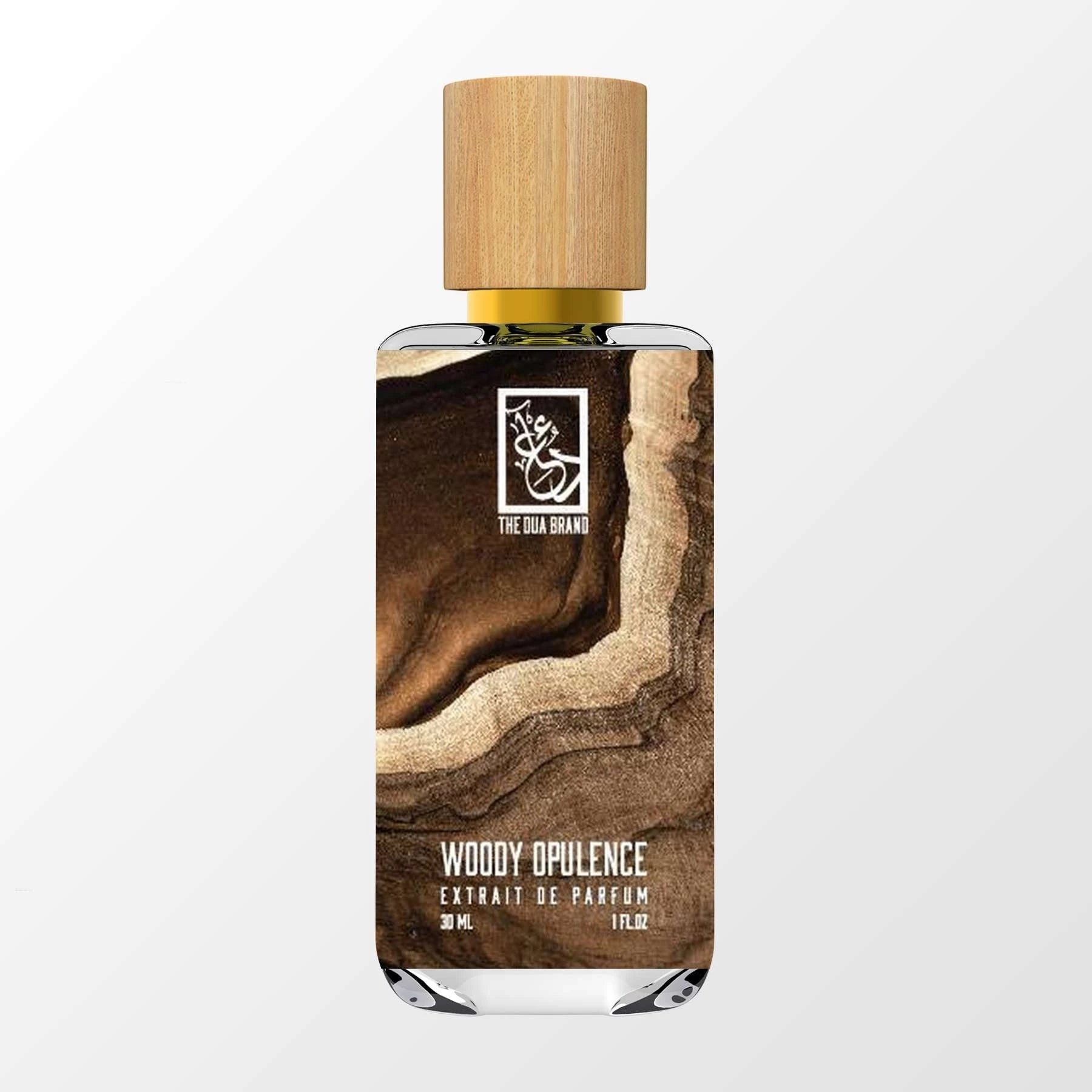 Woody Opulence by The Dua Brand perfume bottle