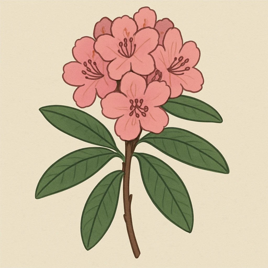 Picture of Rhododendron note
