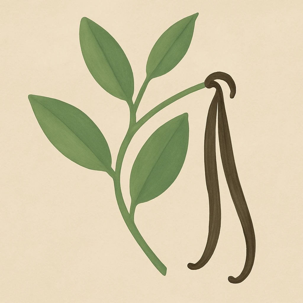 Picture of Vanilla Leaves note