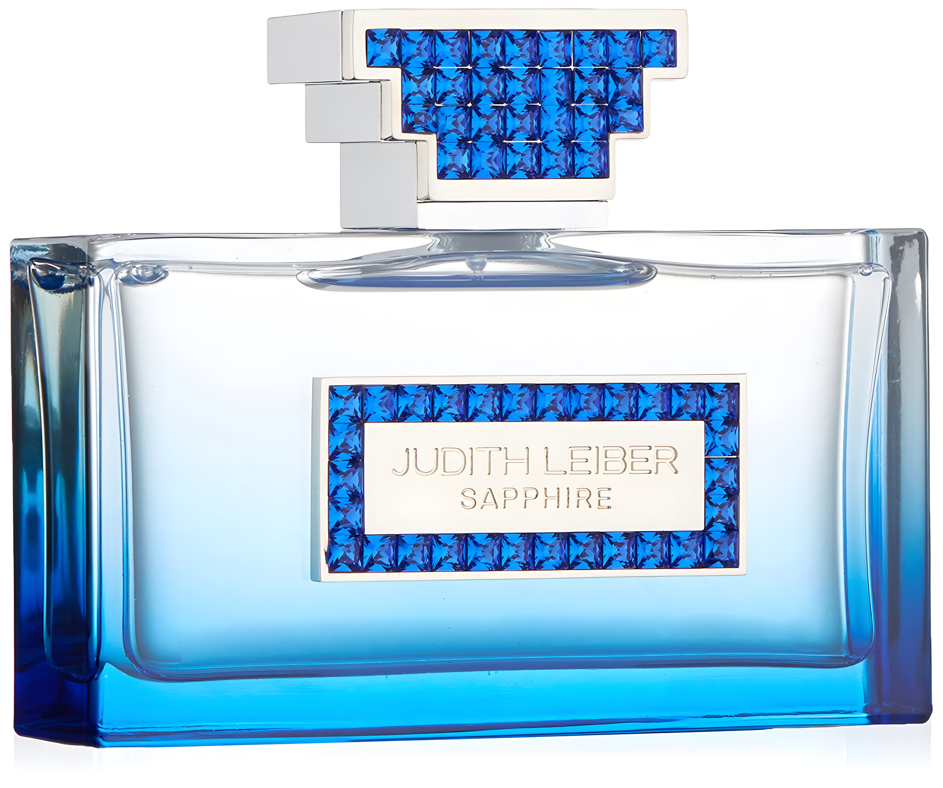 Sapphire by Judith Leiber perfume bottle