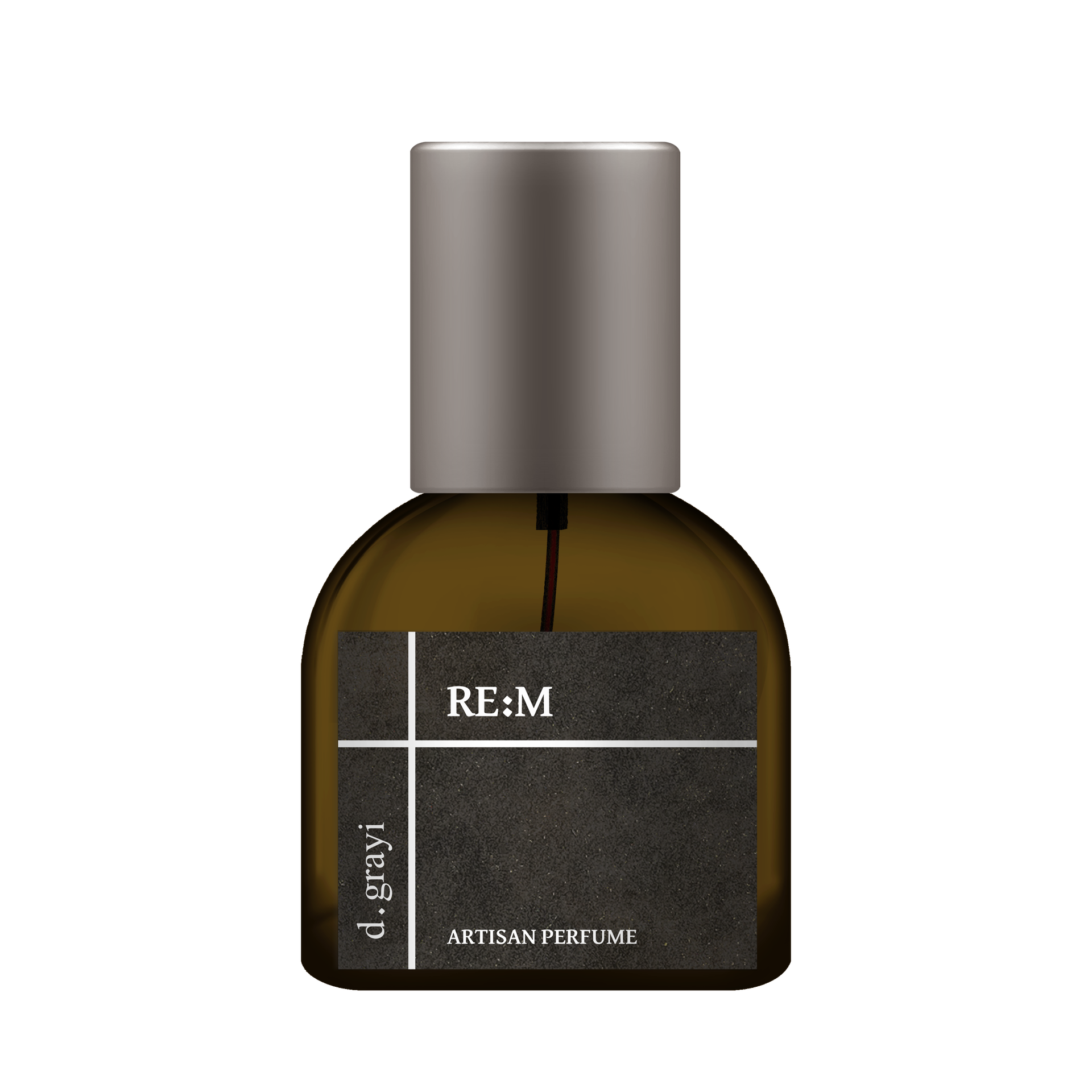 RE:M by d.grayi perfume bottle
