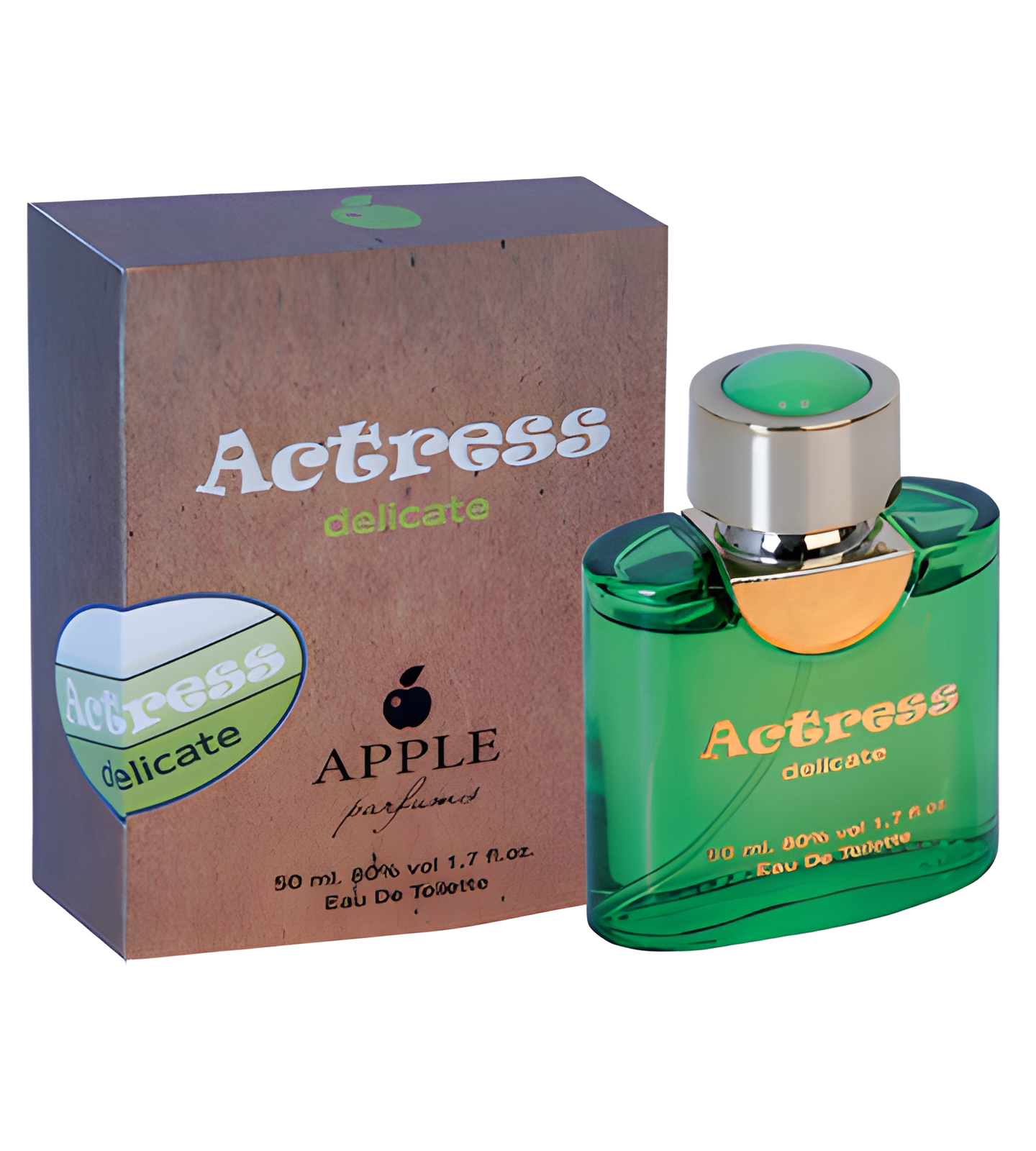 Actress Delicate by Apple Parfums perfume bottle