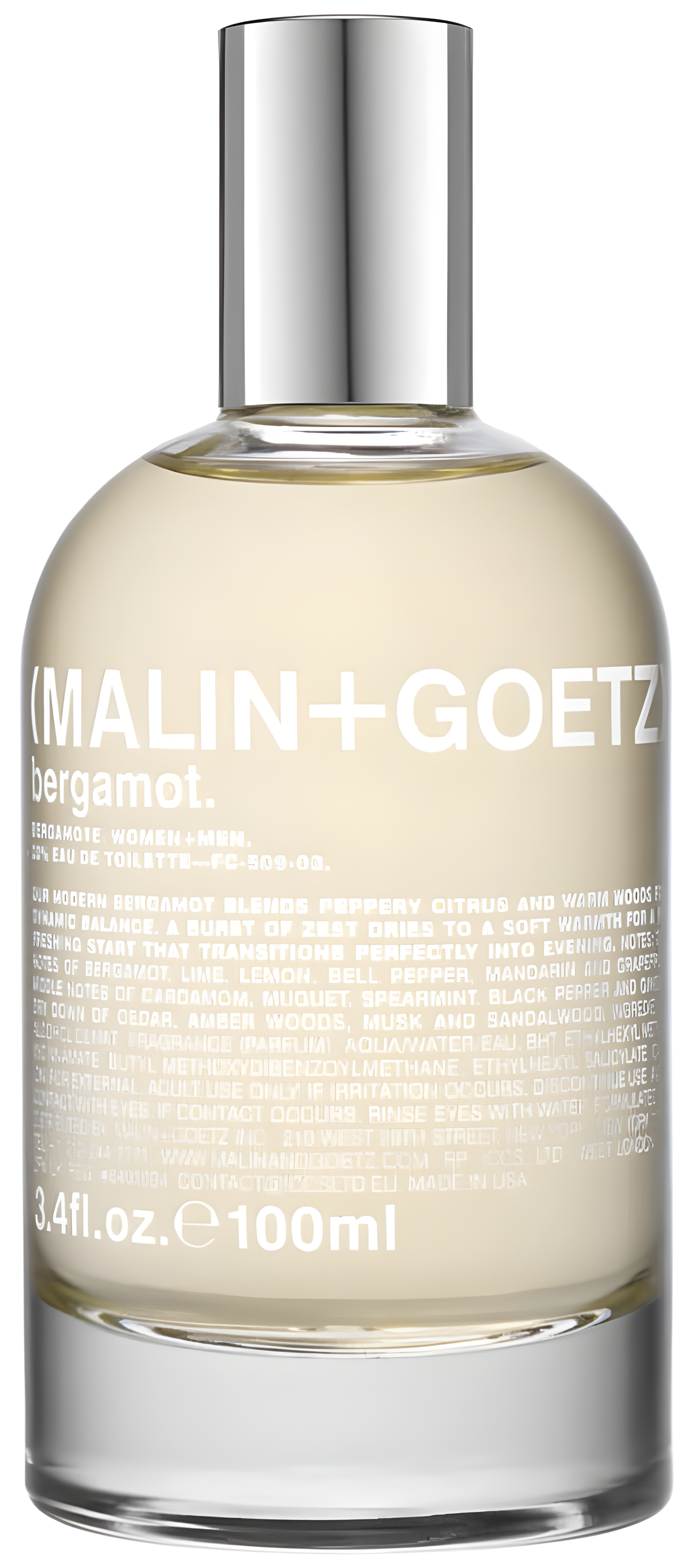 Bergamot by Malin+Goetz perfume bottle