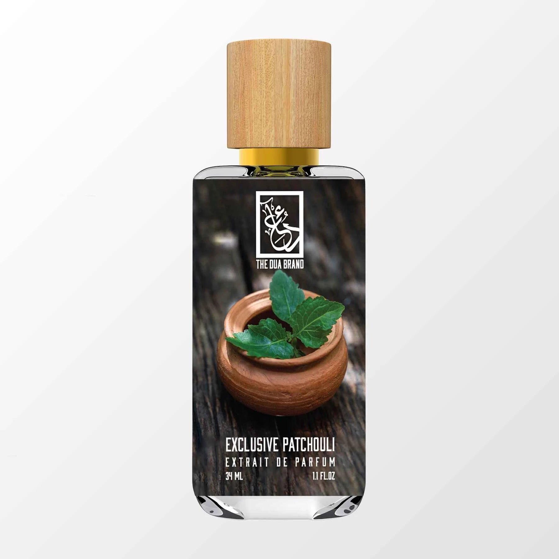 Exclusive Patchouli by The Dua Brand perfume bottle
