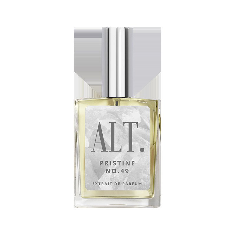 Pristine by ALT. Fragrances perfume bottle